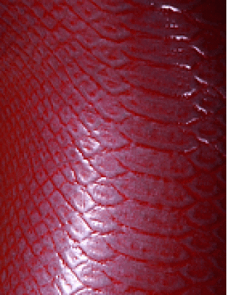 Struktur Latex Snake Silver on Red